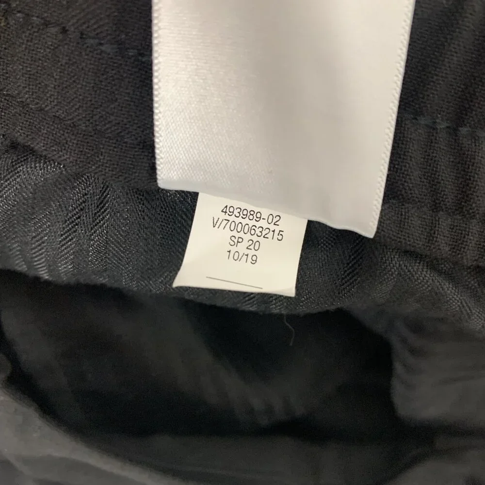 Banana‎ Republic Black Trousers 30x32 Slim Fit Career Stretch Dressy
